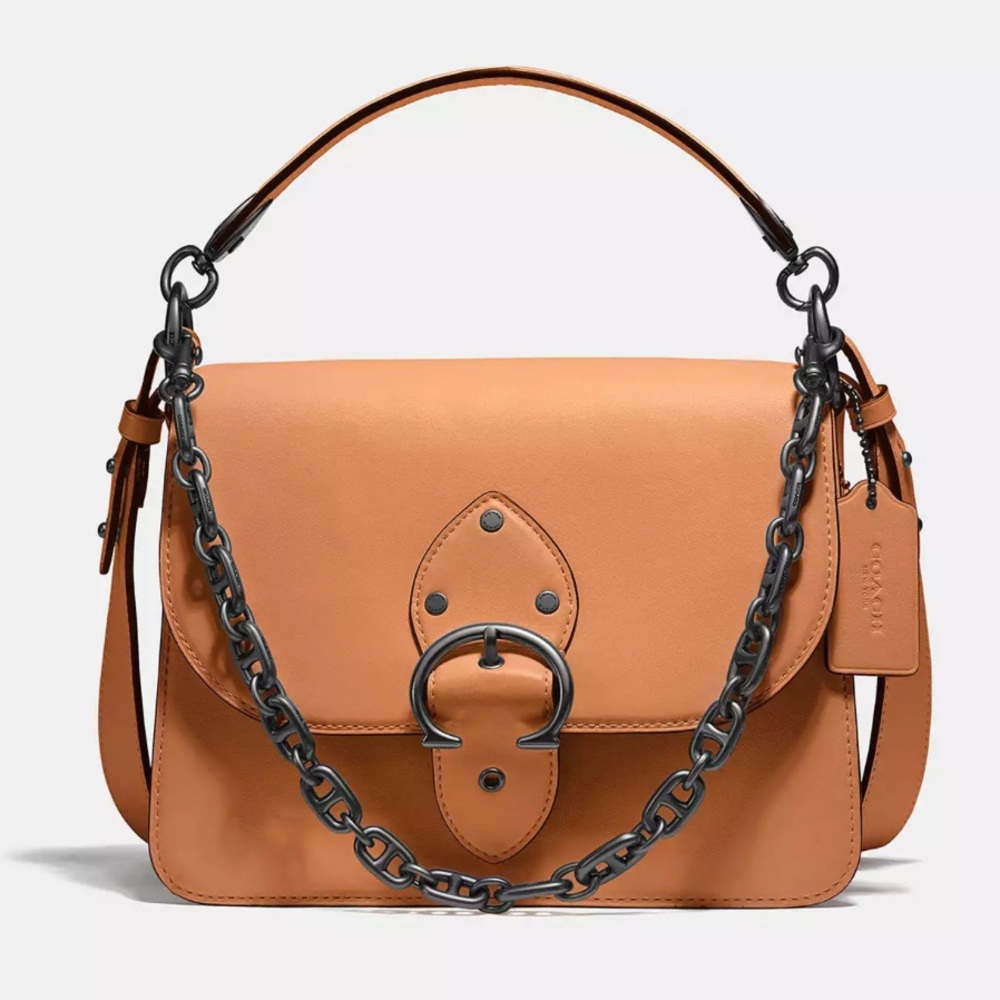 Coach Beat Shoulder Bag Natural